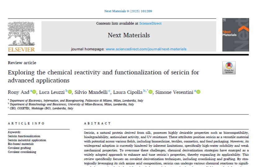 Review on chemical functionalizations of sericin